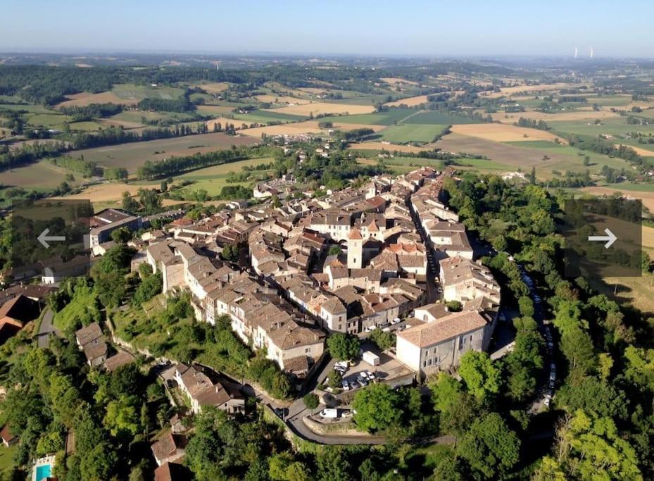Charmant Studio Avec Jardin A La Campagne Sur Le Chemin De Saint Jacques De Compostelle Lauzerte Exterior foto