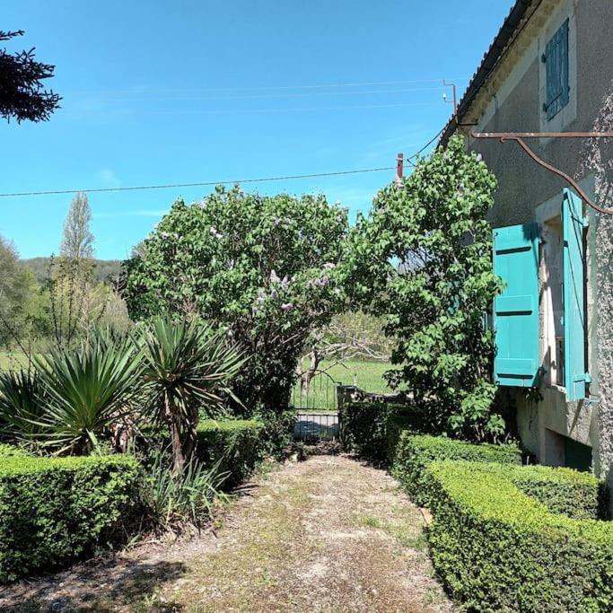 Charmant Studio Avec Jardin A La Campagne Sur Le Chemin De Saint Jacques De Compostelle Lauzerte Exterior foto